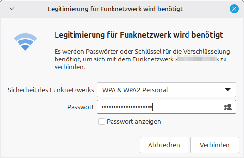 Funknetzwerk einrichten und verbinden